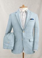Solbiati Sky Blue Seersucker Suit - StudioSuits