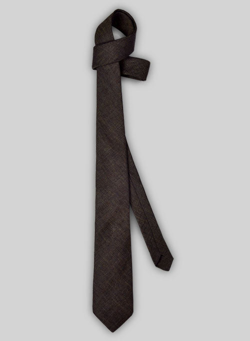 Solbiati Linen Tie - Coco - StudioSuits