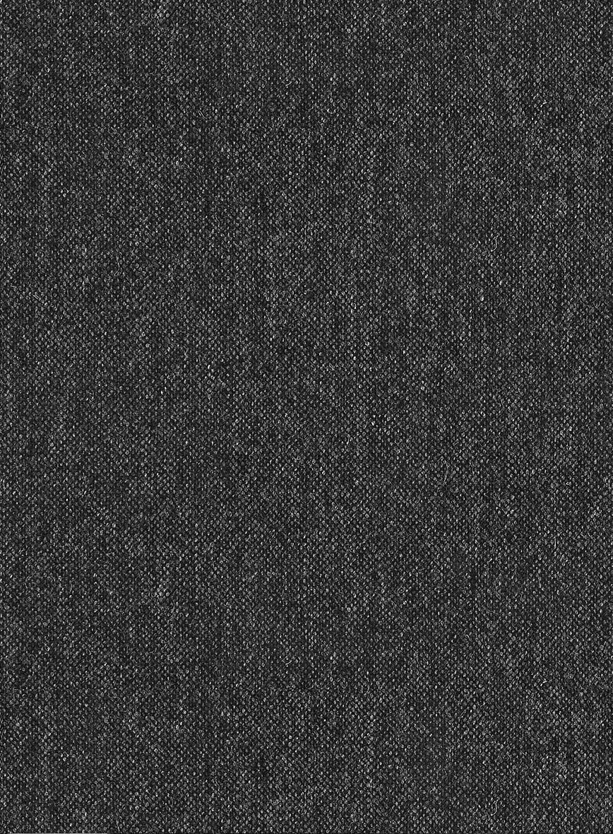 Stone Charcoal Tweed Pants - StudioSuits