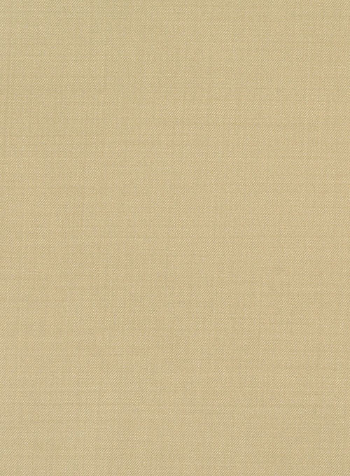Stretch Beige Wool Jacket - StudioSuits
