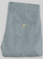 Washed Slate Blue Stretch Chino Pants - StudioSuits