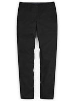 Washed Black Stretch Chino Pants - StudioSuits