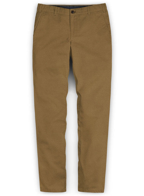 Washed Rust Stretch Chino Pants - StudioSuits