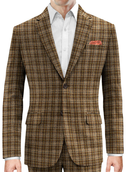 Suffolk Brown Tweed Suit - StudioSuits