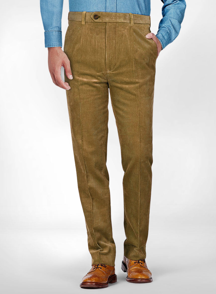 Tailored Corduroy Trousers - StudioSuits