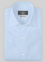 Thomas Mason Blue Oxford Shirt - StudioSuits