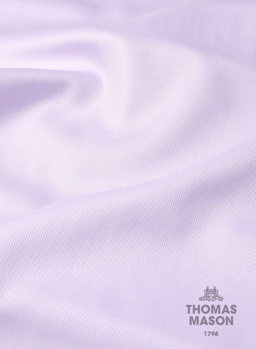 Thomas Mason Lavender Oxford Shirt - StudioSuits