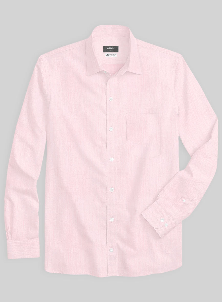 Thomas Mason Light Pink Shirt - StudioSuits