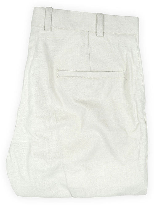 Tropical Natural Linen Pants - StudioSuits