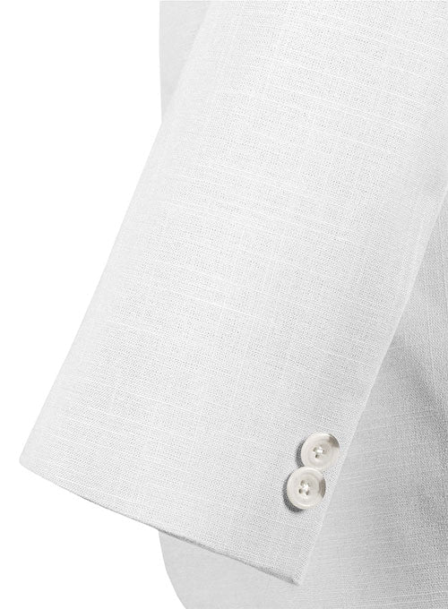 Tropical White Linen Suit - Special Offer - StudioSuits