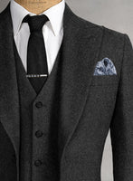 Thomas Shelby Peaky Blinders Charcoal Tweed Suit - StudioSuits