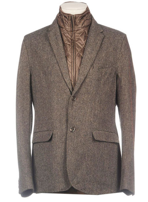 Pure Wool Tweed Jacket - Express Delivery - StudioSuits