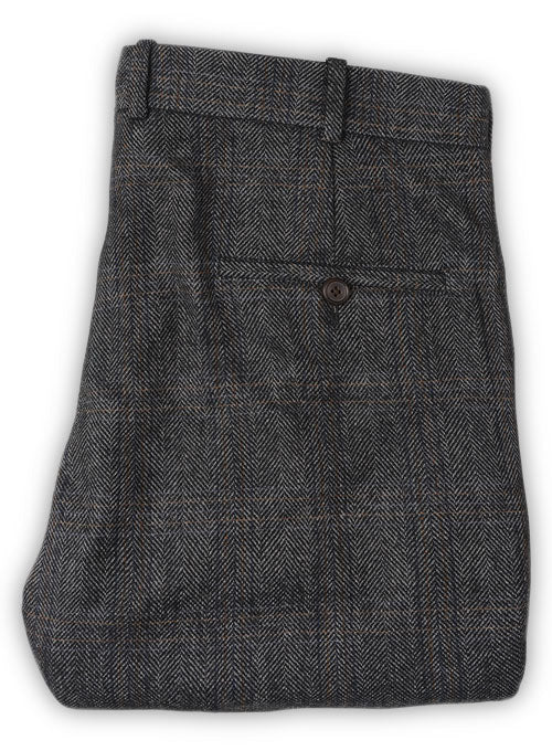 Vintage Fort Gray Tweed Pants - StudioSuits
