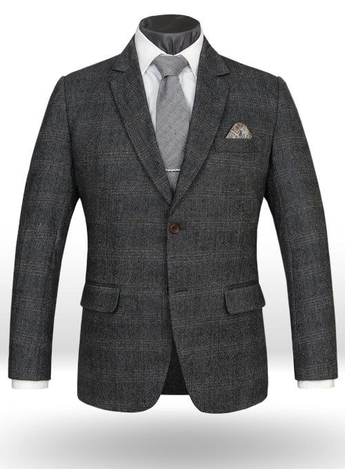 Vintage Fort Gray Tweed Suit - StudioSuits