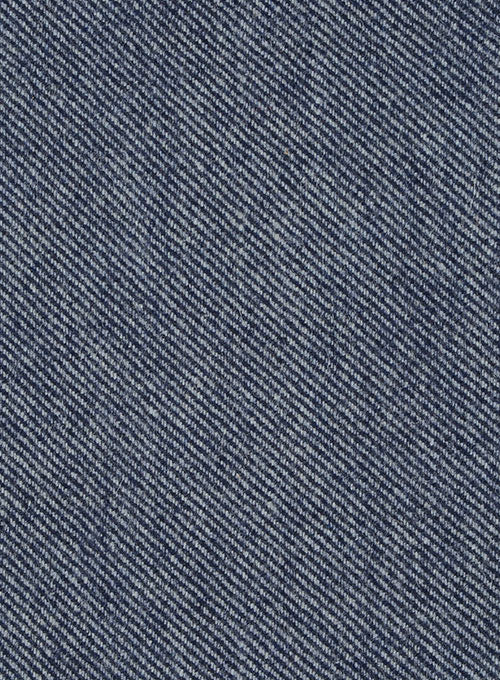 Blue Twill Tweed Suit - StudioSuits