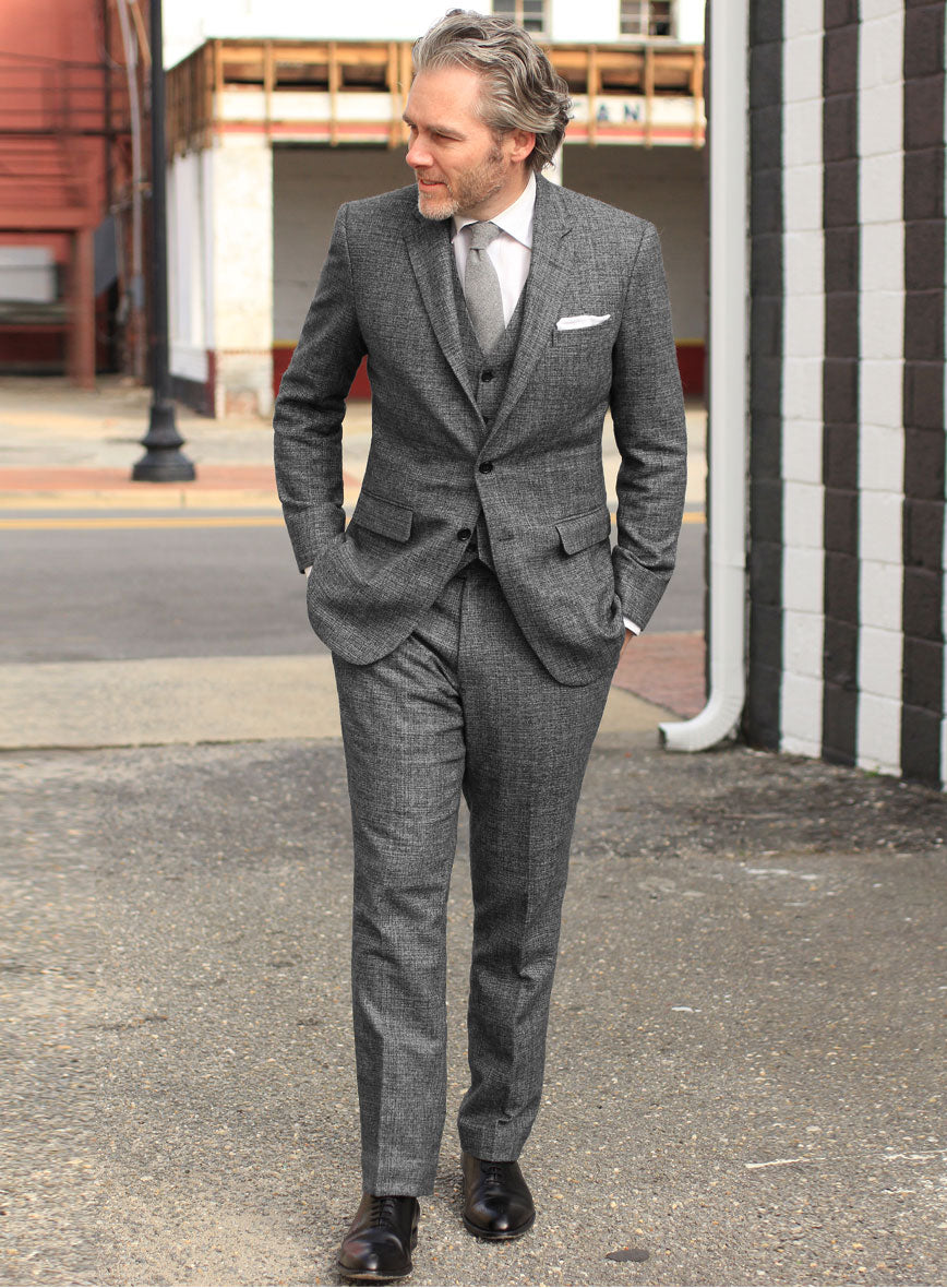 Vintage Glasgow Gray Tweed Suit - StudioSuits