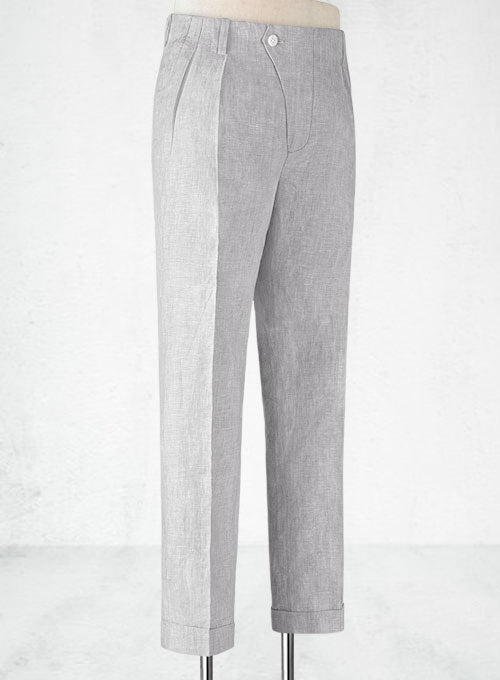 Vintage Manny Linen Trousers - StudioSuits