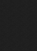 Vintage Plain Black Tweed Pants - StudioSuits