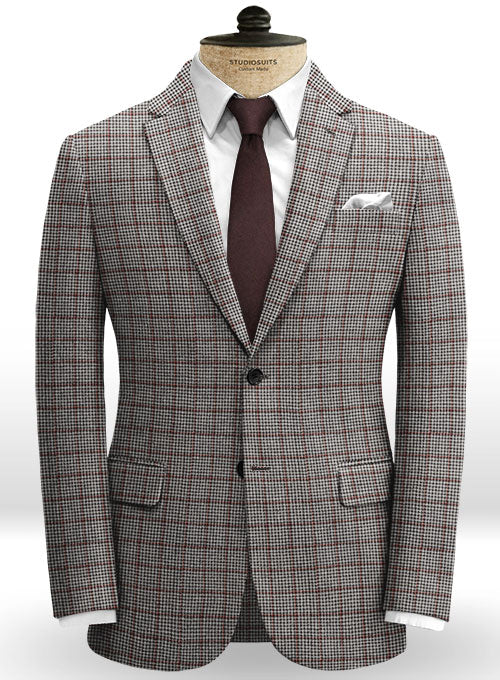 Vintage Checks Houndstooth Tweed Suit - StudioSuits