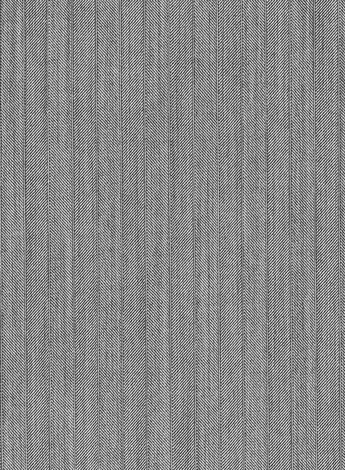 Washington Gray Stripe Pure Wool Jacket - StudioSuits