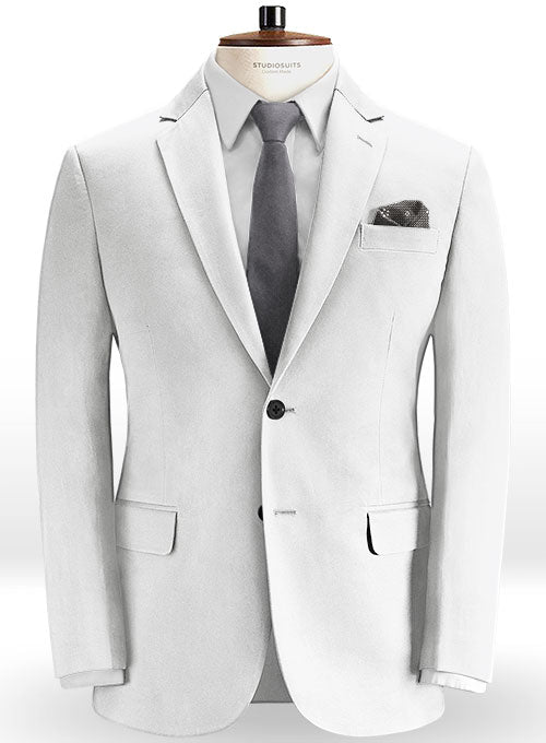 White Chino Suit – StudioSuits
