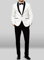 Tuxedo Suit - White Jacket Black Trouser - StudioSuits