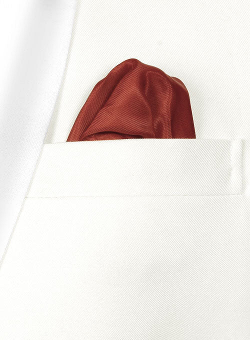 Ivory Wool Tuxedo Jacket - Satin Lapel - StudioSuits