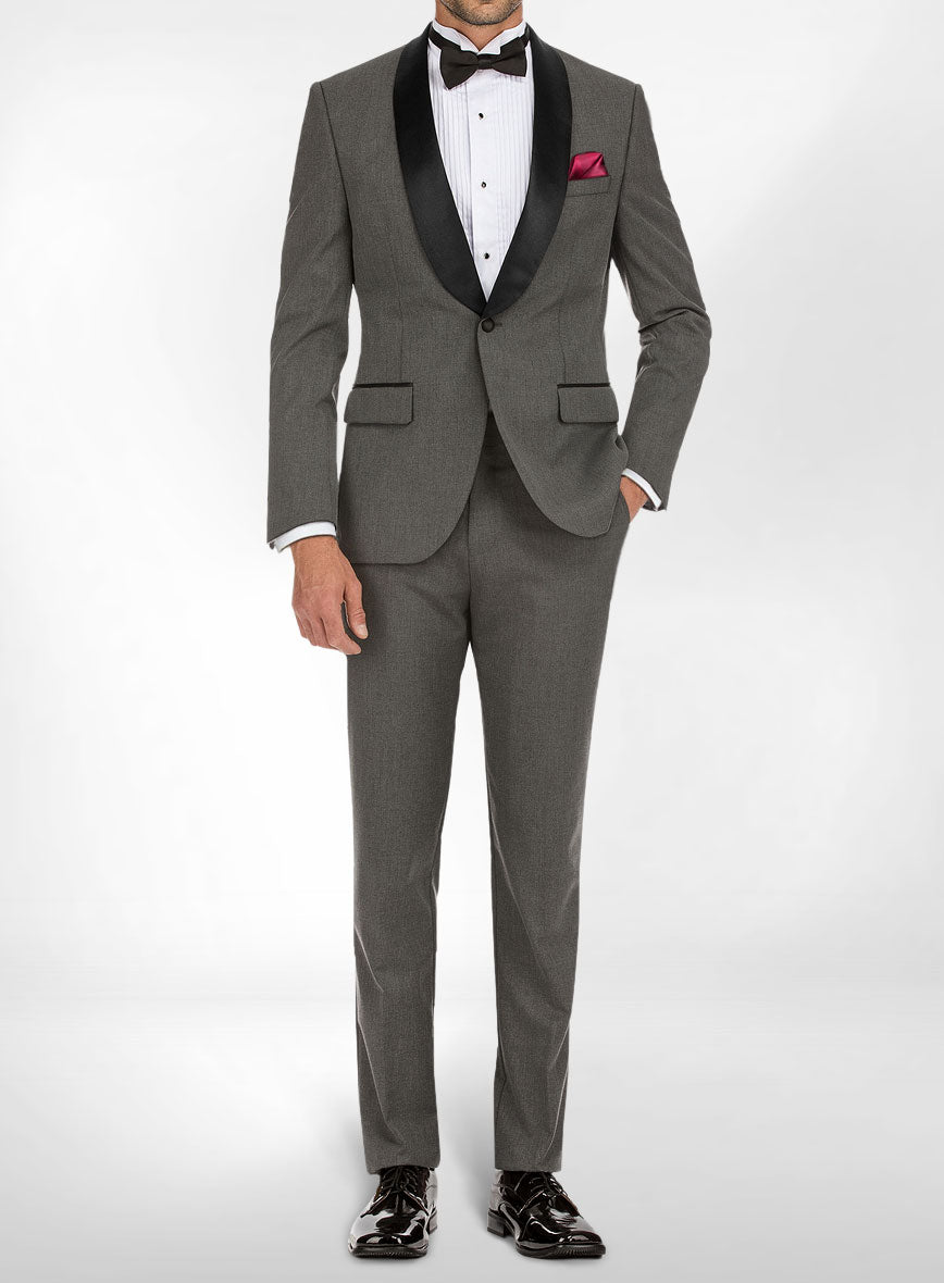 Wool Tuxedo Suit - StudioSuits
