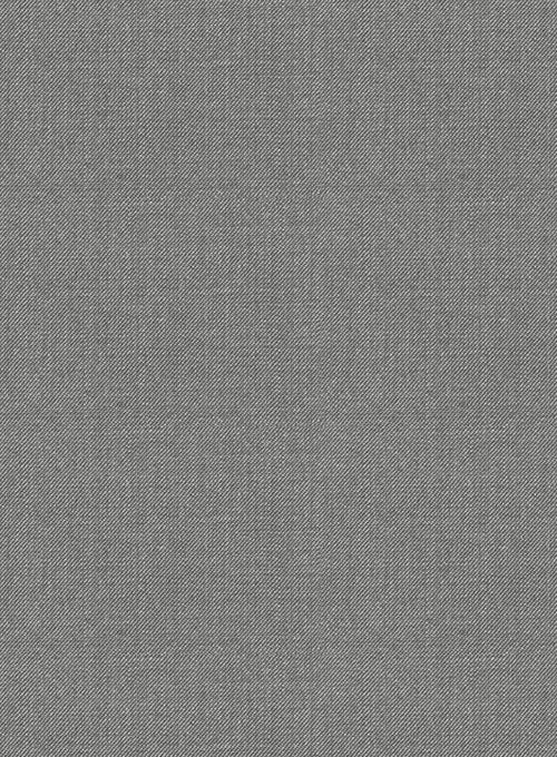 Worsted Mid Charcoal Wool Tuxedo Suit - StudioSuits