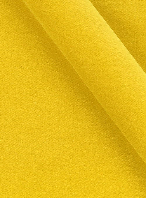 Yellow Velvet Suit - StudioSuits