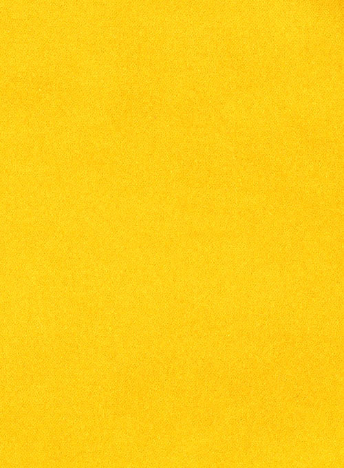 Yellow Velvet Pants - StudioSuits