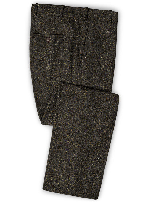 Yorkshire Brown Tweed Pants - StudioSuits