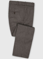 Lanificio Zegna Trofeo Brown Wool Suit - StudioSuits