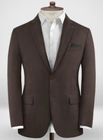 Lanificio Zegna Traveller Brown Wool Jacket - StudioSuits