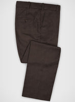 Lanificio Zegna Traveller Brown Wool Suit - StudioSuits