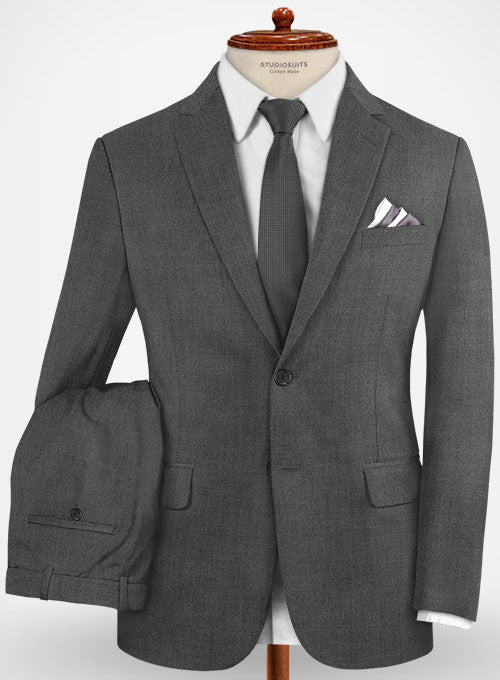 Lanificio Zegna Traveller Gray Wool Suit - StudioSuits