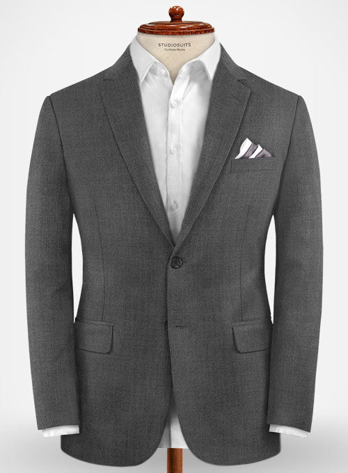Lanificio Zegna Traveller Gray Wool Suit - StudioSuits
