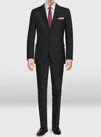 Lanificio Zegna Trofeo Black Wool Suit - StudioSuits