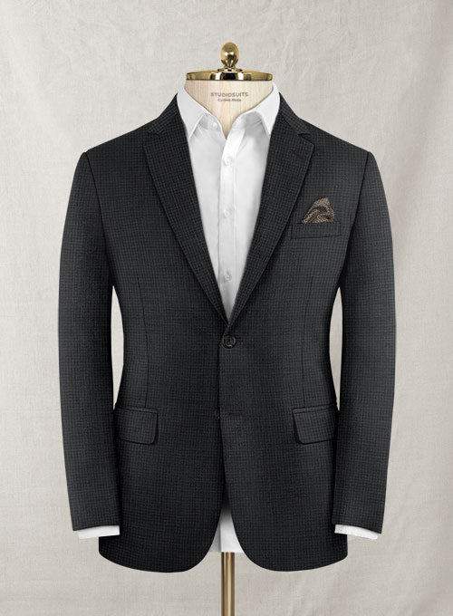 Lanificio Zegna Trofeo Letrio Gray Wool Silk Suit - StudioSuits