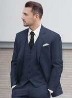 Lanificio Zegna Trofeo Royal Blue Wool Suit - StudioSuits