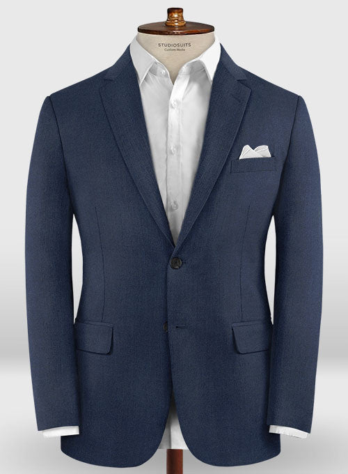 Lanificio Zegna Trofeo Royal Blue Wool Suit – StudioSuits