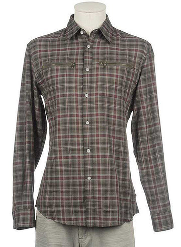 Zipper Design Shirt - StudioSuits